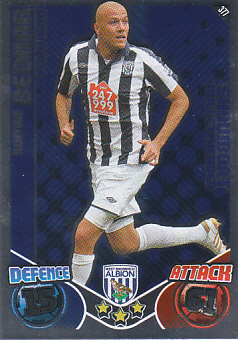 Roman Bednar West Bromwich Albion 2010/11 Topps Match Attax Showboat #377